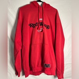 Majestic Red Wings Hockey Sweatshirt